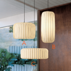 Đèn Thả Chao Vải Hiện Đại Trang Trí Nhà Hàng ATV-15